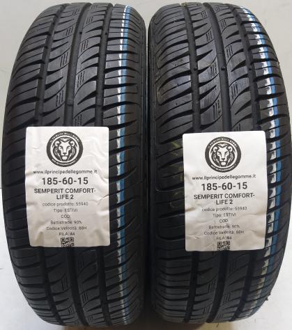 2 GOMME 185 60 15 SEMPERIT A55940