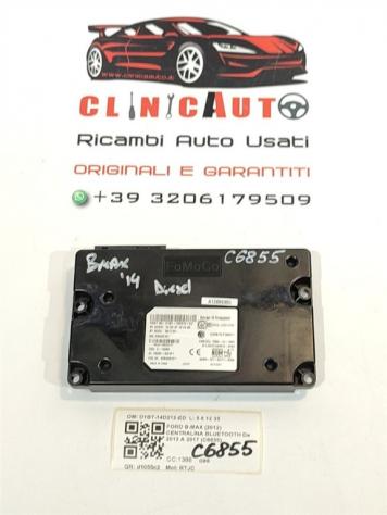 MODULO CONTROLLO BLUETOOTH FORD B - Max Berlina D1BT-14D212-ED RTJC bifuel/gas 1388 (12)