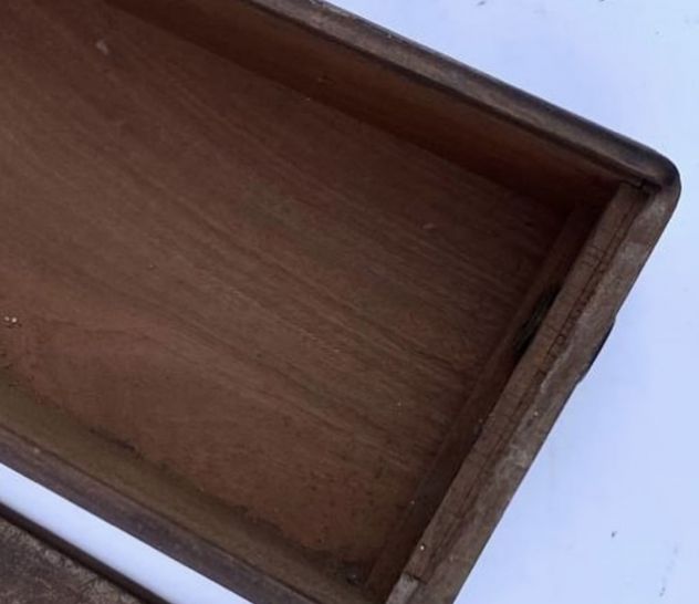 Cassetta di Sicurezza in Legno Vintage - Foto 7