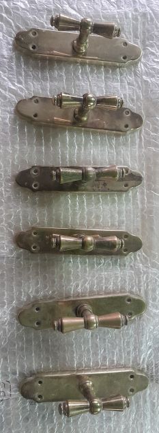 Cremonesi per Finestre in Ottone Lucido massiccio - Foto 4
