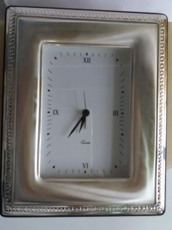 OROLOGIO con CORNICE ( ARGENTO ) - Foto 7