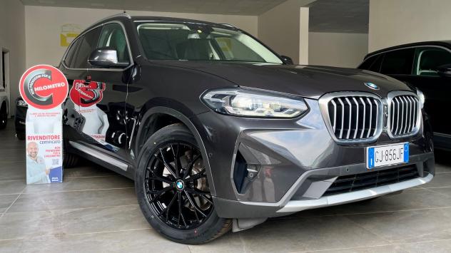 BMW X3 X-DRIVE 20D 48V 2.0 BUSINESS ADVANTAGE 190 CV - FULL LED, PELLE, TELECAMERE 360