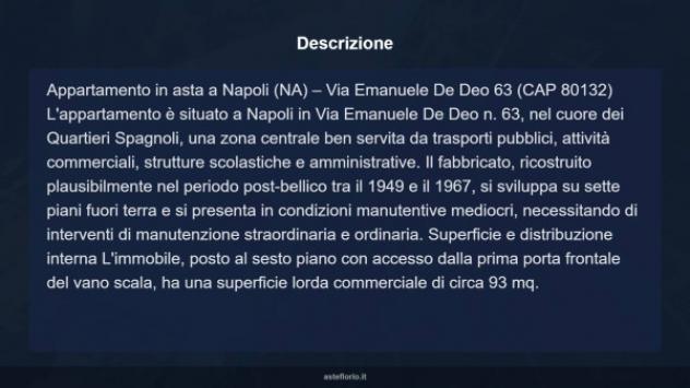 Immobile in asta di 93 m² in vendita a Napoli - Foto 10