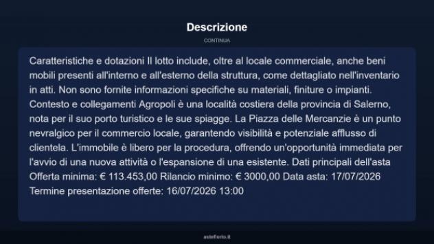 Immobile in asta di 57 m² in vendita a Agropoli - Foto 9