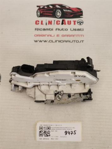 SERRATURA ANTERIORE DESTRA VOLKSWAGEN Scirocco Serie (137) 5N2837016A (0814) - Foto 4