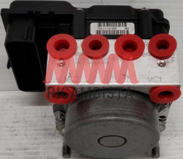 51799595 Fiat Panda centralina gruppo pompa ABS - Foto 2