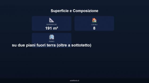 Immobile in asta di 191 m² con più di 5 locali in vendita a Chianni - Foto 3