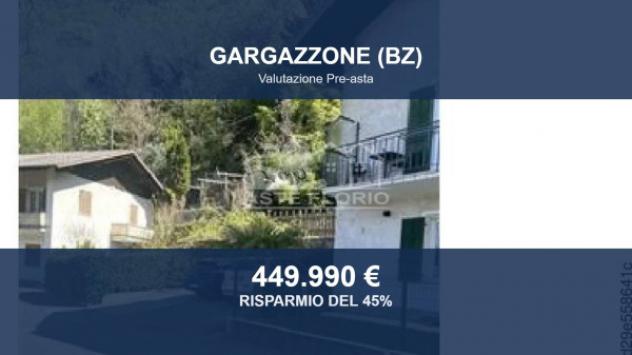Immobile in asta di 157 m², box auto in vendita a Gargazzone