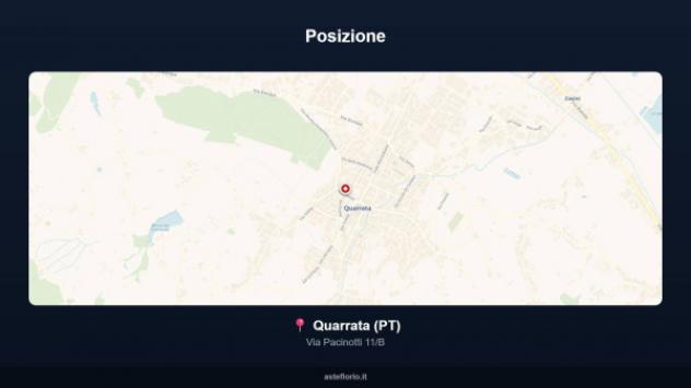 Immobile in asta di 119 m² con più di 5 locali e box auto in vendita a Quarrata - Foto 2