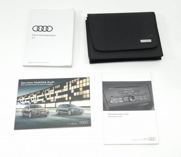 LIBRETTO USO E MANUTENZIONE AUDI Q3 Serie (8UG) 8U0012750AF (14)