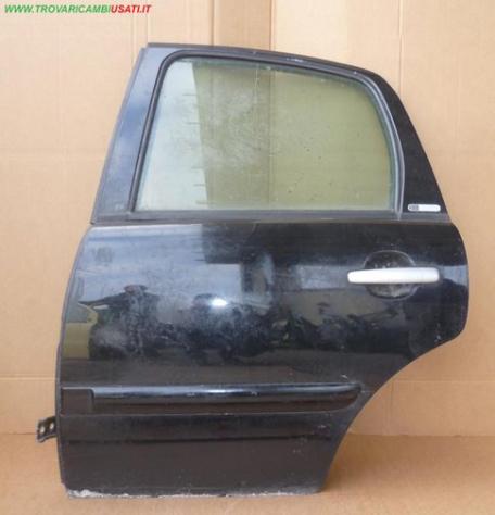 PORTA POST.S. NERO MET CON SERR  Carrozzeria  Lamierati esterni  Porte  Porta post. sx. CITROEN - C3 5 porte - 01-03-2002 - 01-09-2009
