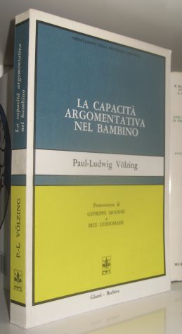 Paul-Ludwig Völzing - La capacità argomentativa nel bambino