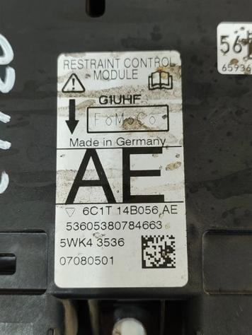 CENTRALINA AIRBAG FORD Transit Serie 6C1T14B056AE 6C1T-14B056-AE JXFA/C (0614) - Foto 2