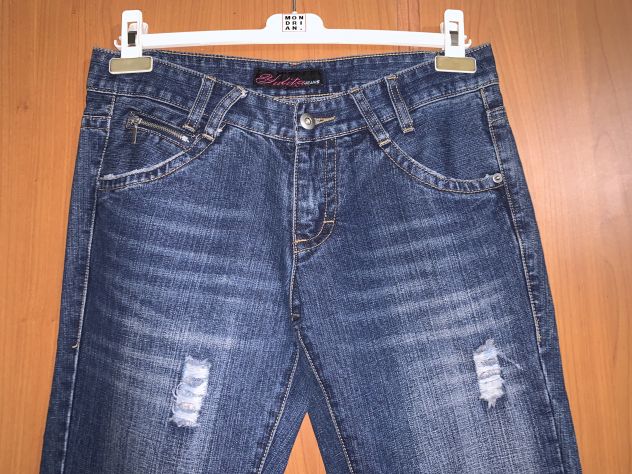 JEANS USATI POCHE VOLTE OTTIME CONDIZIONI MARCA”YULITA JEANS”VINTAGE,DRITTI,NON - Foto 2