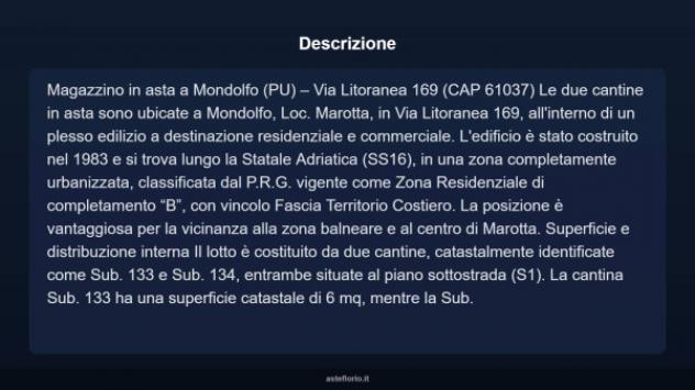 Immobile in asta di 11 m² in vendita a Mondolfo - Foto 10