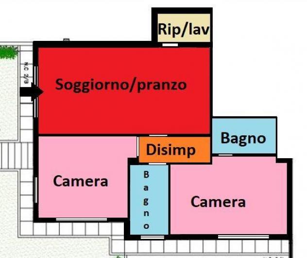 Appartamento in vendita a Pisa 124 mq Rif: 1399738 - Foto 4