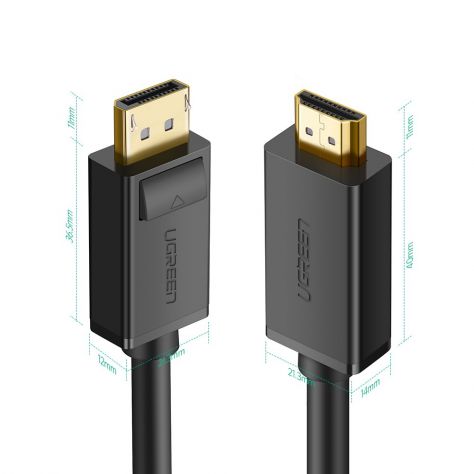 CAVO X PC DisplayPort (DP, DP++,DisplayPort++) a un HDTV,monitor,proiettore HDMI - Foto 2