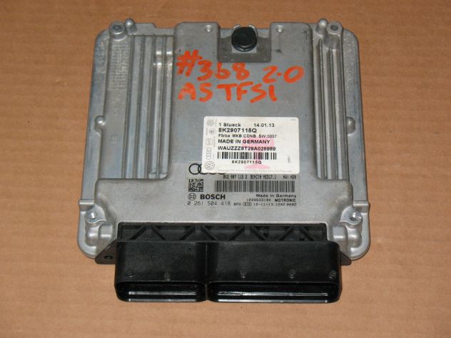 0261S04418 ECU CENTRALINA AUDI TT A4 S4 MED17.1 8K2907115Q 8K2907115D