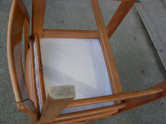 Tavolo e 6 sedie in legno massello - Foto 7