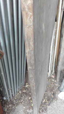 Vecchia tavola tavolone legno massello in faggio - Foto 4