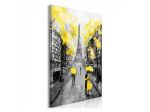 Quadro Parigi In Love - Giallo - ARREDALACASA