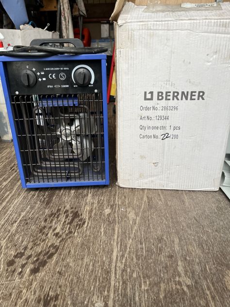 Termoventilatore da Officine