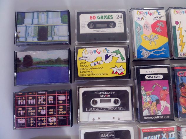 Cassette Commdore 64,128, Spectrum ORIGINALI D'EPOCA, anni 80 - Foto 3