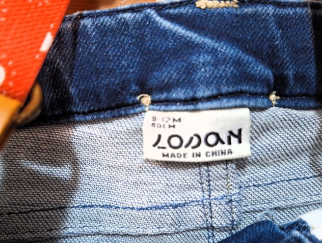 Losan pantaloncini con bretelle tg 9-12 mesi - Foto 2