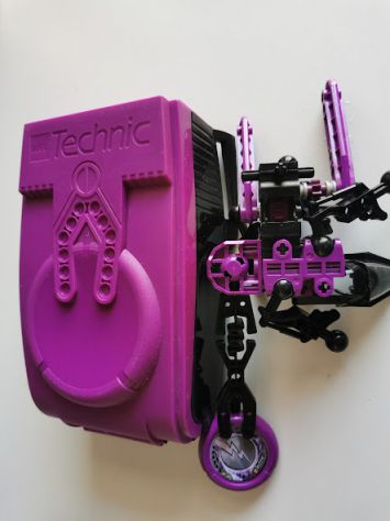 LEGO TECHNIC ( Custodia VIOLA ) - Foto 8
