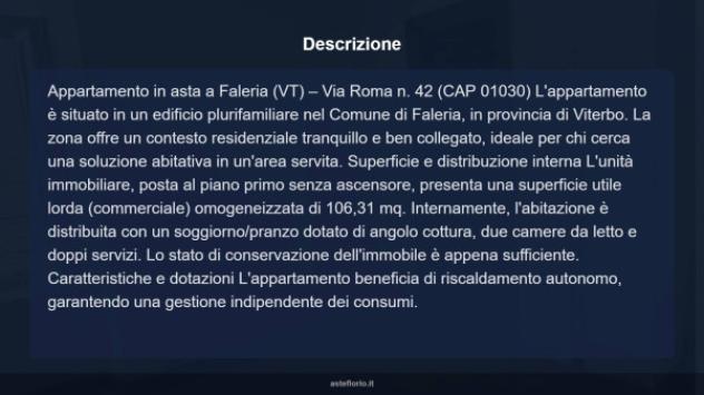 Immobile in asta di 106 m² in vendita a Faleria - Foto 8