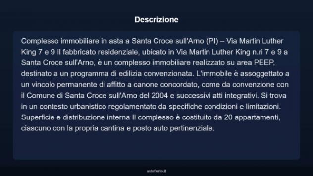 Immobile in asta di 400 m² in vendita a Santa Croce sull'Arno - Foto 2