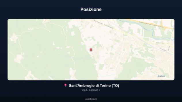 Immobile in asta di 106 m², box auto in vendita a Sant'Ambrogio di Torino - Foto 16