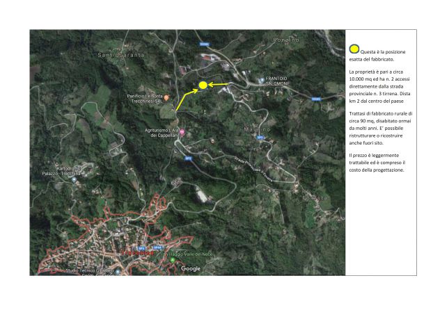 TRECCHINA.. Vendita Rustico con circa 10000 mq di terreno -
