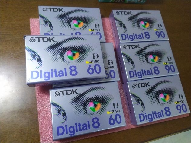 NUOVI nastri mini DV Digital8 Hi-8 Sony TDK Panasonic - Foto 5