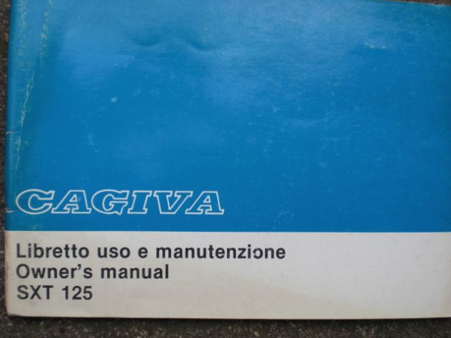 Cagiva SX SXT SST ecc. manuali uso e manutenzione (LEGGERE BENE ANNUNCIO) - Foto 4
