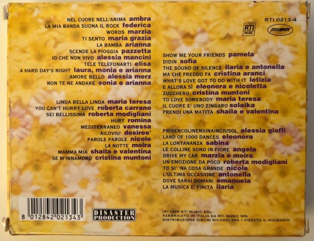 Non è la Rai-Gran Finale - Rarissimo Doppio Album 2 MC RTI Music 1995 Cult Pop - Foto 2