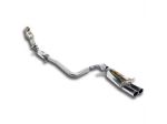 Scarico Ford Fiesta Supersprint silenziatore centrale cat Ragazzon