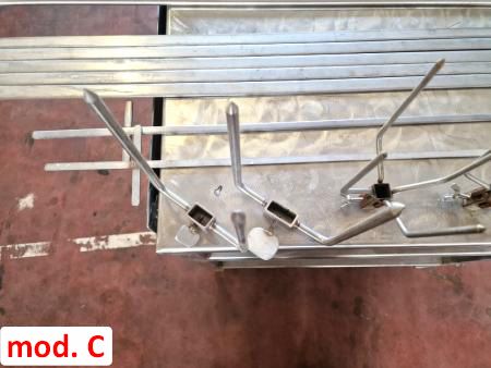 spiedi inox usati dritti e a forcella - Foto 3
