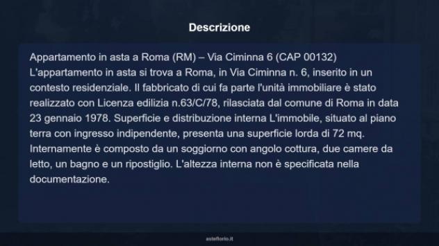 Immobile in asta di 72 m² in vendita a Roma - Foto 5