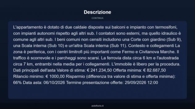 Immobile in asta di 247 m² in vendita a Sant'Elpidio a Mare - Foto 16