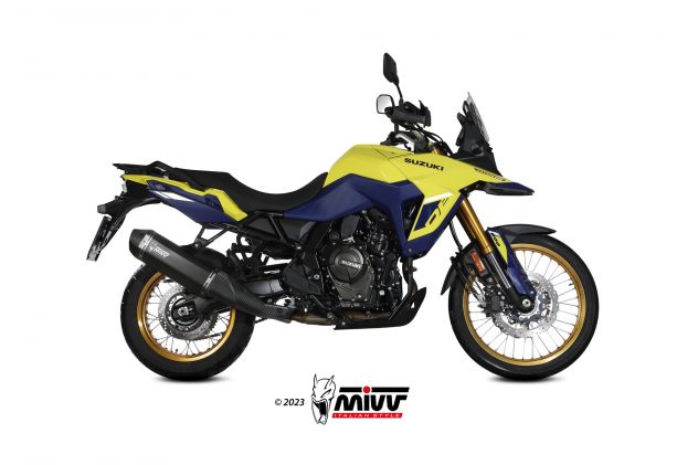 Marmitta per Suzuki V-Strom 800 De Mivv Speed Edge Arrow Indy-race Sonora