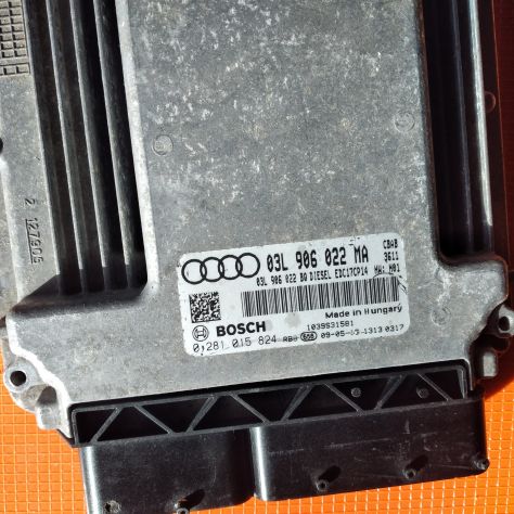ECU AUDI A3 2.0 Tdi 143cv 0281015824 1039S31581 EDC17CP14 centralina motore B - Foto 8