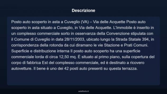 Immobile in asta di 13 m² in vendita a Cuveglio - Foto 4