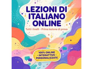 Lezioni di italiano!