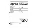 Catalogo ricambi motore Aprilia 280 Trial