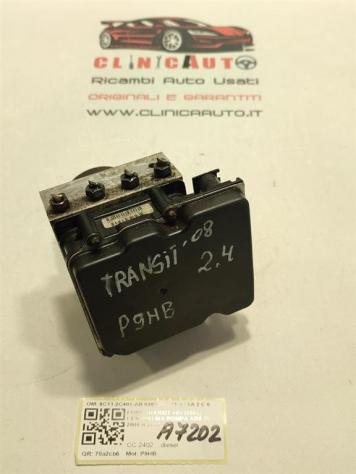 CENTRALINA ABS FORD Transit Serie 8C11-2C405-AB 0265950773 P9HB diesel 2402 (0614) - Foto 2