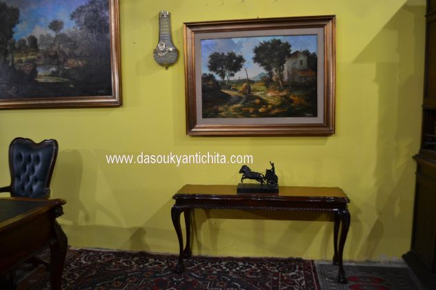 Console in mogano stile Chippendale - Foto 2