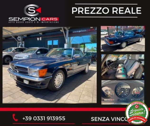 MERCEDES-BENZ SL 300 R107 Cabrio/Berlina 59.000km UNICO PROPRIETARIO rif. 24020651