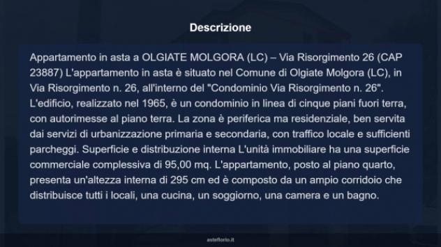 Immobile in asta di 95 m², box auto in vendita a Olgiate Molgora - Foto 17