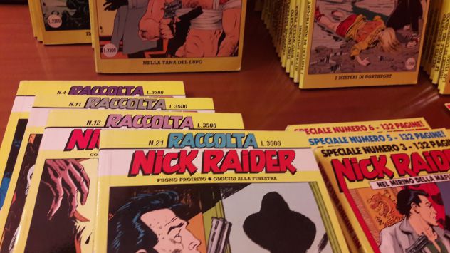 Nick Raider - Serie regolare e Albi speciali - Foto 3